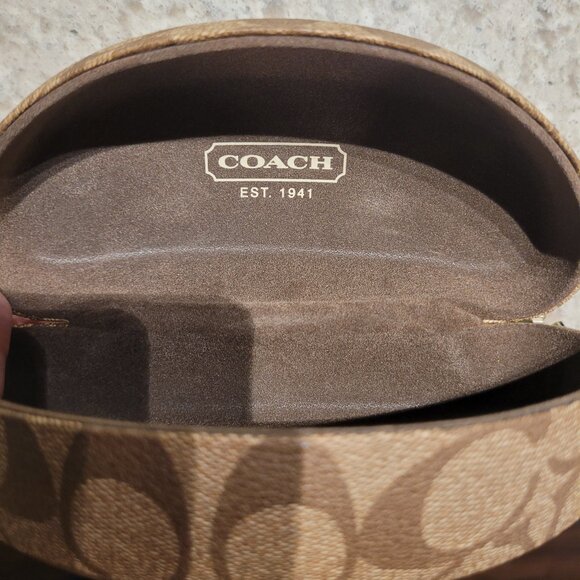 Coach sunglasses and case - Picture 6 of 9